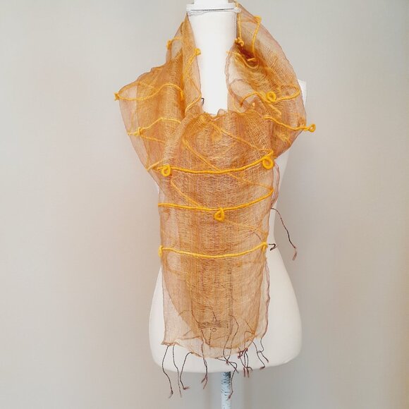 Cotswold Woollen Weavers Silk Scarf - Picture 4 of 10